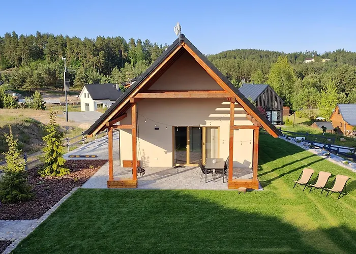 Trzy Swierki - Twoje Miejsce Na Kaszubach Semesterbostad Ciemno